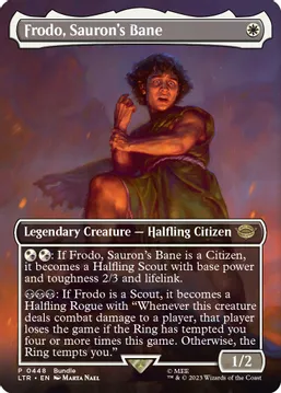 Frodo, Sauron's Bane (Borderless)